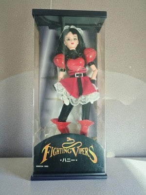 Figurine Honey Fighting Vipers SEGA 1995 vitrine arcade Japon personnage