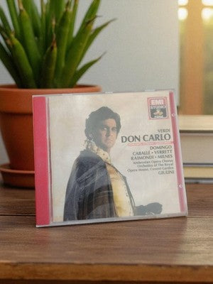 CD Verdi Don Carlo EMI Studio DRM Domingo Caballé opéra vintage rare