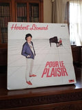 Vinyle LP Herbert Léonard Pour le Plaisir vintage années 80 Polydor rétro