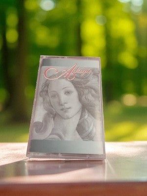 Cassette audio vintage Adagio K7 musique rétro ancien enregistrement classique