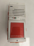 Interphone Siedle SSS Siedle-Beschriftungsservice blanc rouge, sonnette porte