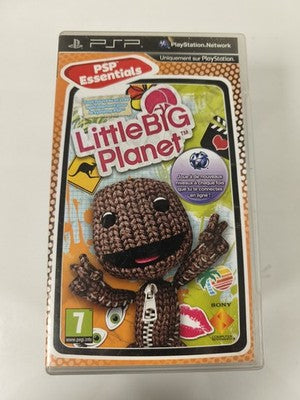 Boîte vide Little Big Planet PSP Essentials Sony PlayStation, sans jeu, état d'o