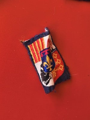 Insigne Scouts France Provence patch tissu catholique français scoutisme badge