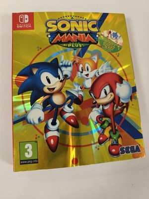 Boîte vide Nintendo Switch Sonic Mania, étui original sans cartouche, officiel