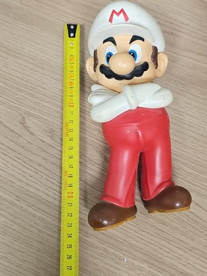 Figurine Super Mario Fire Nintendo 2006 rouge blanc 23 cm jouet déco