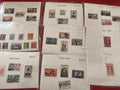 Lot anciens timbres collection vrac tous pays France Indochine Vietnam philatéli