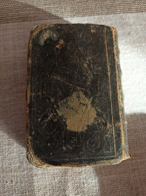 Livre liturgique Paroissien Romain XIXe cuir décor doré patrimoine religieux
