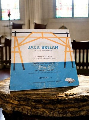 Disque vinyle 45 tours Jack Brelan et son orchestre vintage Ocean 45.014