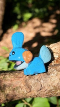 Figurine Pokémon Gobou 2005 PVC bleu – jouet personnage Mudkip