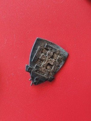 Insigne scout croix trèfle avec corde SF années 1940 badge scoutisme France