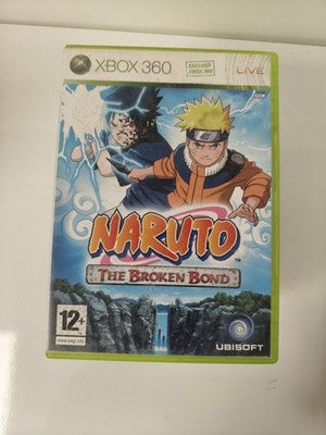 Boite vide Xbox 360 pour Naruto, boîte originale sans disque, accessoire officie