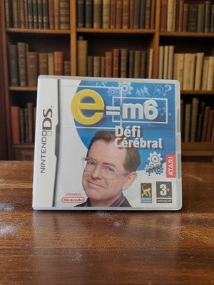 Jeu Nintendo DS e=m6 Défi Cérébral complet, Atari, vintage, parfait état
