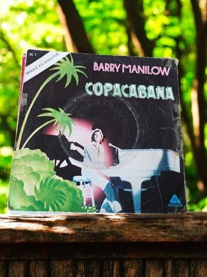 Vinyle 45T Barry Manilow Copacabana vintage Arista pochette couleur rare