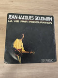 Vinyle 45T vintage Jean-Jacques Goldman La Vie Par Procuration pochette d'origin