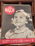 Magazine Match Noël 1939 ancien presse rétro France soldat uniforme