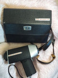 Caméra vintage Eumig Super 8 avec étui rétro Autriche ancien