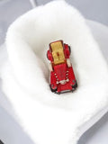 Voiture miniature ancienne rouge cabriolet vintage rétro d’occasion