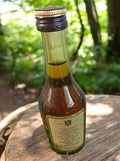 Mignonette Cognac Martell vintage, bouteille miniature ancienne, étiquette d'ori
