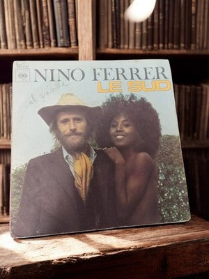 Vinyle Nino Ferrer Le Sud CBS 2928 vintage – disque 45 tours ancien rétro