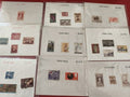 Lot ancien de timbres du monde, vrac philatélie, divers pays, collection vintage