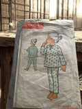 Avoris vintage old children's sewing pattern 20179 pajamas 2-4 years retro