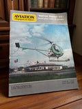 Magazine Aviation de l’Espace n°349 1962 ancien vintage hélicoptère Hughes 269A