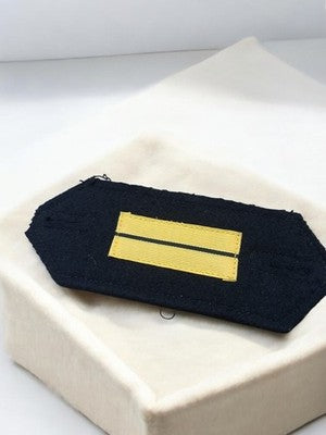 Écusson militaire ancien Armée de l'air brodé galon doré vintage rétro