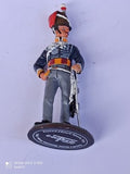 Figurine plomb delPrado Hussard d'Estorff Hanovre 1814 uniforme détaillé