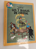 BD Tintin Les 7 Boules de Cristal Album double Hergé couverture couleur