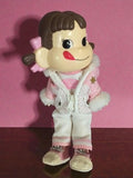 Poupée Peko Chan vintage soft vinyl vêtement hiver rose