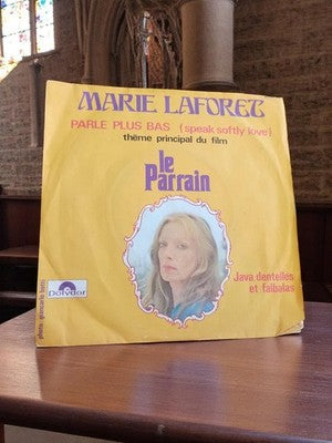 Vinyle 45 tours Marie Laforêt Le Parrain Polydor vintage années 70 rare