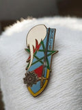 Insigne ancien ESM Saint-Cyr Gacalites émaillé militaire vintage