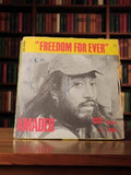 Vinyle 45 tours AMADEO Freedom For Ever pochette signée vintage rétro