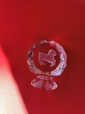 Vintage statuette ancienne cristal Swarovski petit objet décoratif collection ré