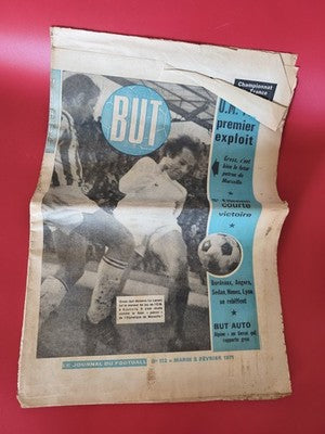 Ancien journal vintage Olympique Marseille Droit au But football rétro collectio