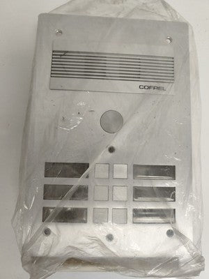 Platine de rue audio Cofrel Bticino Série 300 façade boutons interphone