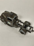 Ancien Tekno Denmark véhicule militaire miniature métal olive à étoile