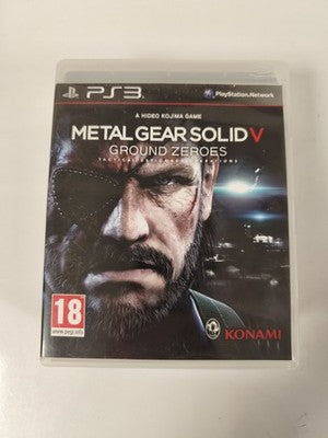 Boîtier vide Metal Gear Solid V pour PS3, boîte d'origine Sony Playstation 3