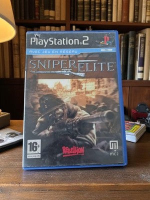Jeu PS2 Sniper Elite complet PlayStation 2 PAL vintage Rebellion mc2