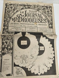 Ancien journal Le Journal des Brodeuses 1950 broderie Lyon motif vintage