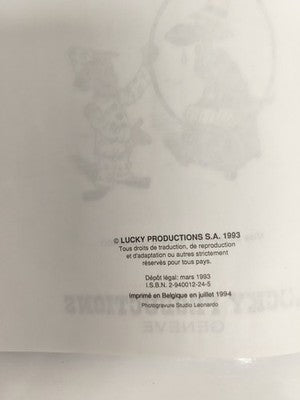 Bande dessinée Rantanplan Le Clown Lucky Productions 1993 Lucky Luke BD