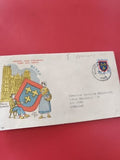 Ancienne enveloppe Premier Jour Berry timbre oblitéré illustrée philatélie