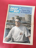 Vintage journal football OM Droit au But ancien magazine rétro Olympique Marseil