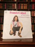 Disque vinyle 45T Francis Cabrel Je l’aime à mourir CBS 7381 vintage ancien