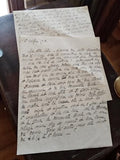 Lettre manuscrite 6 octobre 1918 Guerre 14-18 – Correspondance intime famille