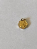 Petite médaille religieuse catholique ancienne vintage, objet de piété collectio