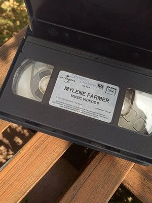 Cassette VHS Mylène Farmer Music Videos II vintage + Making Of California