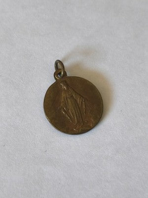 Ancienne médaille religieuse vintage catholique petit format collection rétro