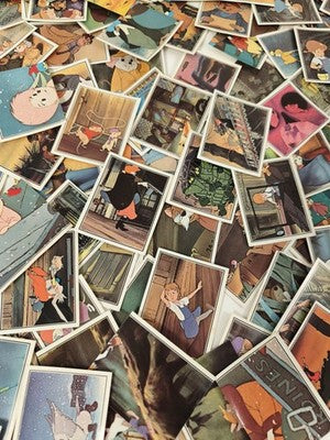 Très gros lot stickers Panini vintage Disney Bernard et Bianca ancien rétro coll