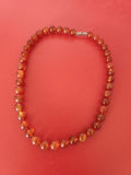 Collier de perles vintage ancien, bijou rétro élégant, collection ou cadeau